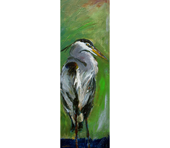 Crouching Heron - Christopher Mathie